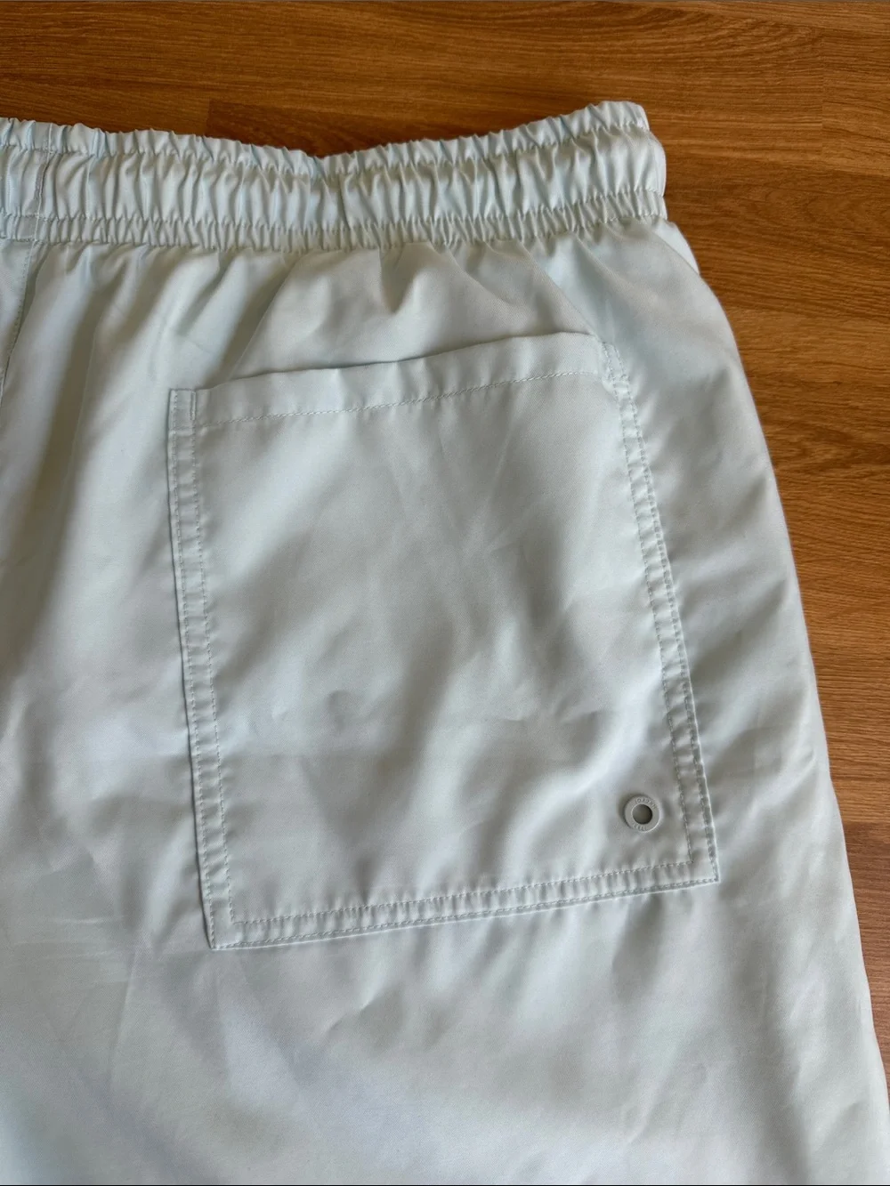 Jordan Essentials Glacier Blue Woven Lined Palm Tree Basketball Shorts Men’s XL